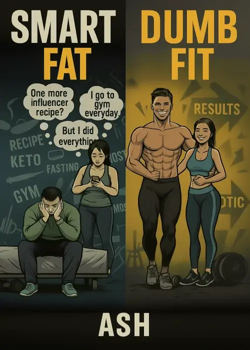 Smart Fat Dumb Fit by ASH Book Cover